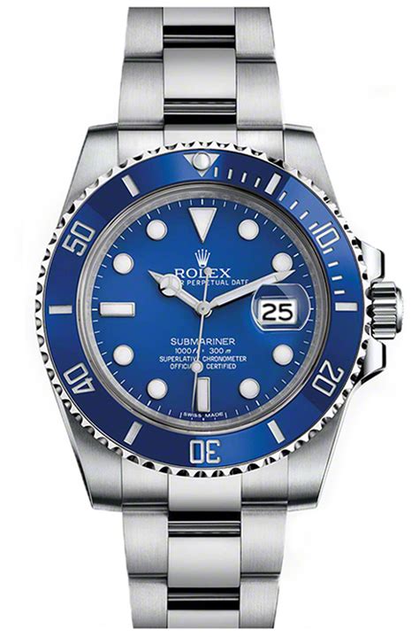 rolex tell white gold from steel|Rolex submariner white gold price.